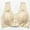 Yellow, variant on KBODIU Everyday Bras for Women, Plus Size Comfort Bras, Women's Ultimate Lift Wirefree Bra Lace Patchwork Bra One-Piece Bra Everyday Underwear Bras No Underwire Gray