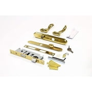 Larson Certified Storm Door Revere Mortise Handle Set Brass