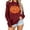 Brick Red, variant on Women Shirts Fall, for Her Sparkly Sequin Pumpkin Graphic Loose Fit Sweatshirt for Trick or Treat and Daily Wear Spooky Style Round Neck Long Sleeve