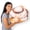 Gooey Cinnamon Bun Pillow-Medium, variant on Juicy Cheeseburger Pillow Medium Decorative Throw Cushion