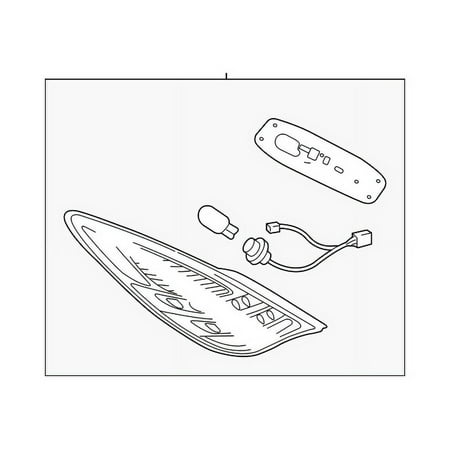 Genuine OE Toyota Combo Lamp Assembly - 81560-06320
