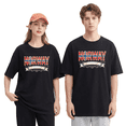 thumbnail image 4 of Norway Flag Cool Vintage Graphic Tee For Men And Women, Travel Vacation Cotton Short Sleeves T-Shirt, 4 of 6