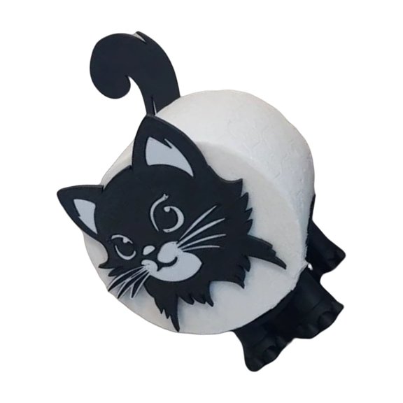 Funny Toilet Roll Stand Paper Holders Space Saving Bathroom Accessories Decorative Home Accent For Small Space