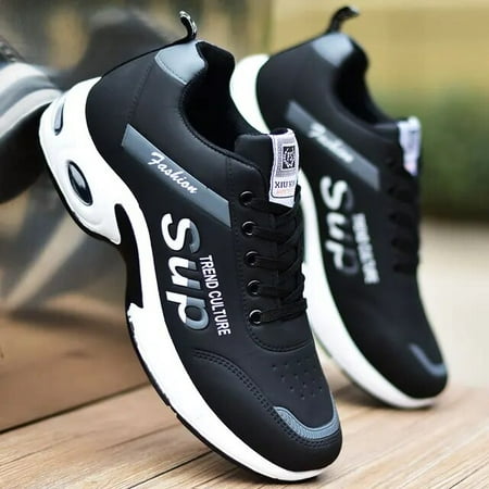 NAYUKA White Black 3 Striped Sneakers Men Vulcanized Shoes Casual Mens Sneakers Autumn Spring Wedge Shoes Sneakers For Boys Students