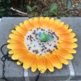 thumbnail image 5 of SLYNSHome Bird Feeder for Outdoors Hanging Bird Bath,Metal Hummingbird Feeders Waterproof Sunflower Tray for Yard Garden - Bird Lovers Gifts, 5 of 6