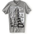 thumbnail image 1 of Aeropostale - Camiseta gráfica para hombre de la ciudad de Nueva York, gris, extragrande, 1 of 1