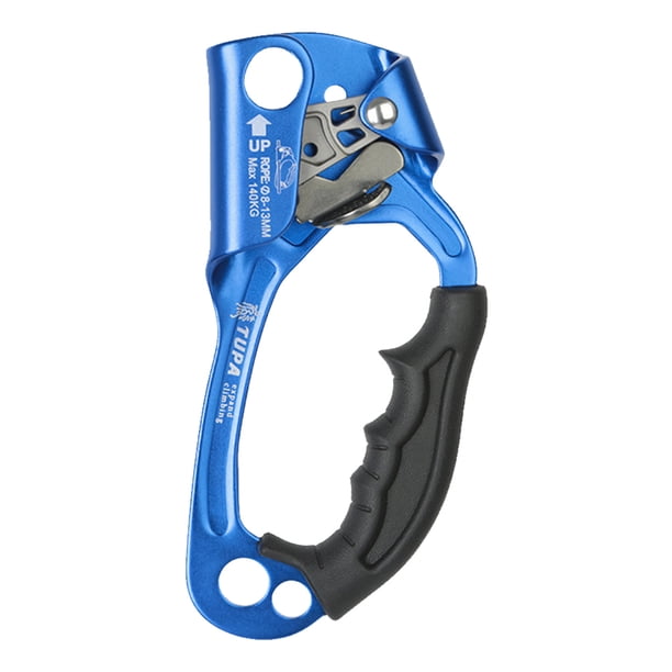 Equipo Engranaje Rappel La Mano Del Ascender Al Aire Libre () Azul