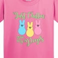 thumbnail image 4 of Inktastic Funny Easter Just Chillin' with My Peeps Youth T-Shirt, 4 of 5