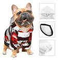 thumbnail image 3 of Daiia Ladybugs On Black And White Striped1 Pets Wear Hoodies ,Pet Dog Clothes,Puppy Hoodies,Dog Hoodies Costumes Pet Sweaters-Size Name, 3 of 8