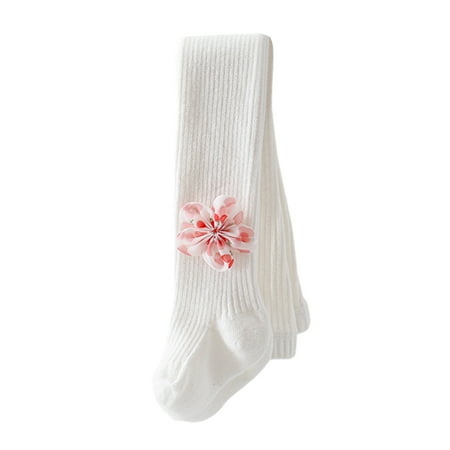 

Kids Girls Pantyhose Sweet Flower Stockings Slim Fit Socks Tights