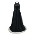 thumbnail image 3 of Outfmvch black dresses for women Evening Dress Chiffon Pleated Bridesmaid Formal Prom Gown Long Dresses womens dresses fall dresses, 3 of 7