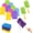 2 Set, variant on Reusable Chenille Microfiber Dust Duster, Removable Washable Cloth Covers, Efficient Home Cleaning (1 Set)