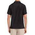thumbnail image 2 of Camisa Polo de Manga Corta IZOD para Hombre Negra, 2 of 2