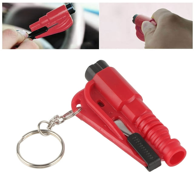 Car Glass Breaker, Car Window Breaker Three in One Multifunctional Mini Vehicle Emergency Window Glass Safety Hammer