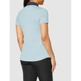 thumbnail image 3 of Under Armour Womens Short Sleeve Golf Polo,Blue Frost (494)/Blue Ink,X-Small, 3 of 4