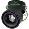 thumbnail image 5 of Downlight Set of Surface Mounted Ceiling Lighting LED Ceiling Spotlight 360 Cylindrical Adjustable for Indoor 7W, 5 of 5