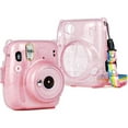 thumbnail image 1 of Suitable for Instax Mini 11 Instant Camera Transparent Storage Shell Flash Powder Shell Protective Sleeve Anti-scratch Anti-fall Camera Storage Bag, 1 of 11