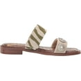 thumbnail image 6 of Sam Edelman Hera Soft Fern/Natural Slip On Open Toe Embellished Slides Sandals (Soft Fern/Natural, 6.5), 6 of 6