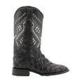 thumbnail image 2 of Ferrini Western Boots Mens Bronco Pirarucu Print Black 43393-04, 2 of 5