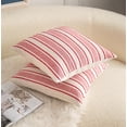 thumbnail image 3 of Fundas de Almohada Decorativas Cethom Navidad 50x50 cm Juego de 2 Rojas, 3 of 6