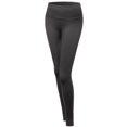 thumbnail image 1 of FashionOutfit Women's High Quality Seamless 5" Elastic band Fleece lined Plus Size Legging, 1 of 4