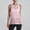 Pink, variant on Wowcloth Clearance Top Women's Round Neck Sports Mesh Lace Back Yoga