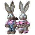 thumbnail image 1 of High-quality Bunny Plant Pot Easter Decoration Hare Rabbit Cute Home Decor, 1 of 4