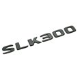 thumbnail image 1 of Matte Black SLK300 Car Letter Number Rear Trunk Badge Emblem for Mercedes Benz, 1 of 4