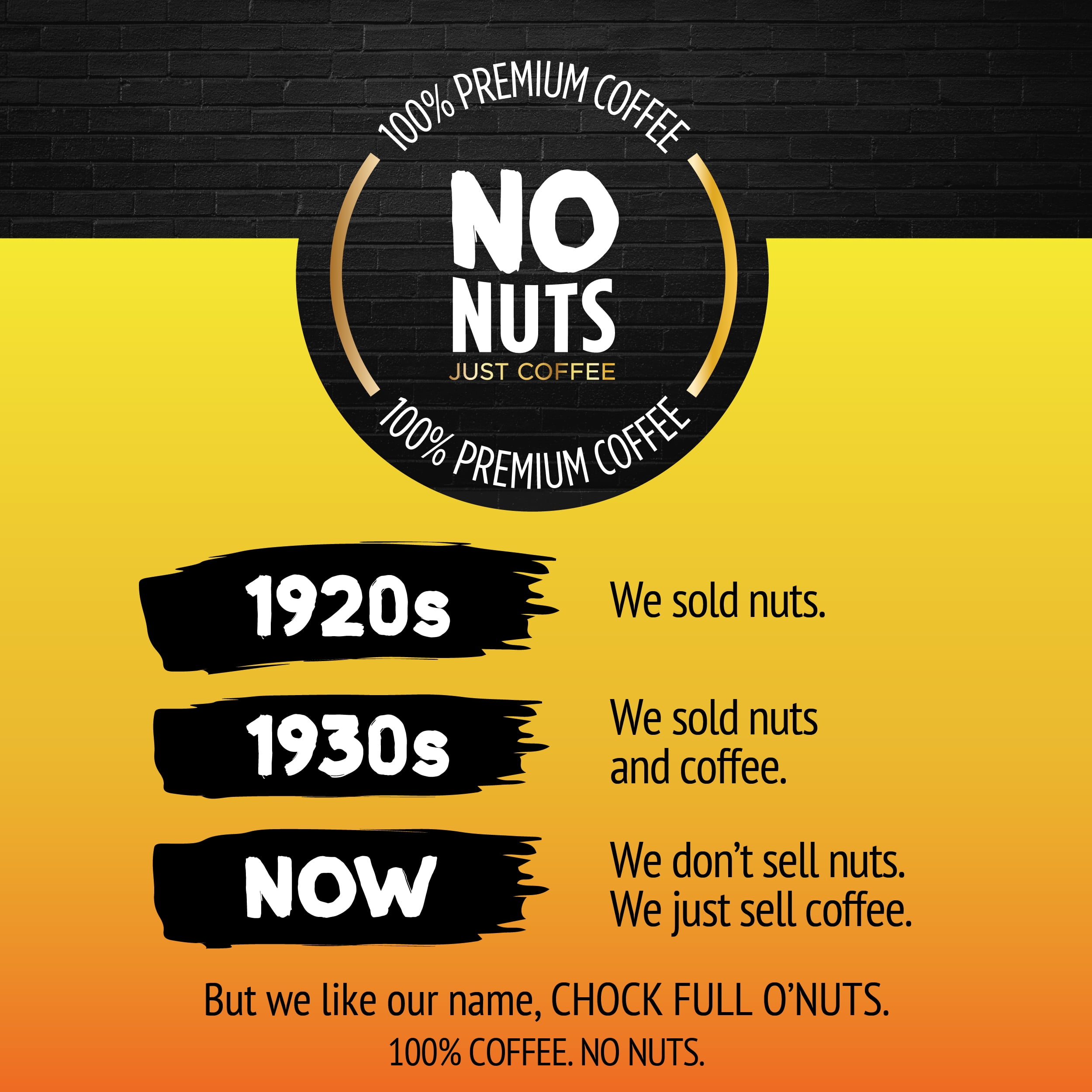 Chock Full o’Nuts® 100% Arabica New York Roast Ground Coffee, Dark Roast, 10.5 oz. Can