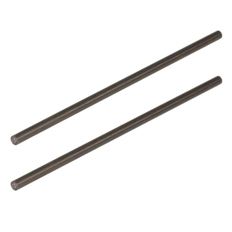 Fishing Rod Repair Kit 1mm~10mm*10cm Carbon Fiber Sticks for Broken Fishing  Pole