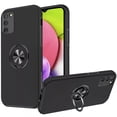 thumbnail image 1 of [PST] Samsung Galaxy A03S Ring Case, Hybrid Magnetic Kickstand Case Cover with Invisible Ring Stand, 1 of 5