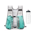 thumbnail image 3 of Colaxi Hiking Vest Pack with 500ml Water Bottle Daypack Reflective Design Multipurpose Breathable for Jogging Lightweight Blue, 3 of 8