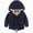 A18-Navy, variant on Hooded Cotton Jacket for Boys and Girls Children Comfortable and Fashionable Daily Coat 6-12 Months 12-24 Months 2T 3T 4T 5T 6T 7T 8T Children AG,7-8 Years