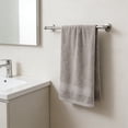 thumbnail image 4 of Toalla de baño extragrande de algodón de 74 x 33 cm, supersuave, absorbente y de secado rápido, ideal para envolver el cuerpo. Toalla ligera y portátil para el hogar, el baño, el gimnasio y los, 4 of 6