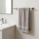 thumbnail image 4 of Toalla de baño extragrande de algodón de 74 x 33 cm, supersuave, absorbente y de secado rápido, ideal para envolver el cuerpo. Toalla ligera y portátil para el hogar, el baño, el gimnasio y los, 4 of 6