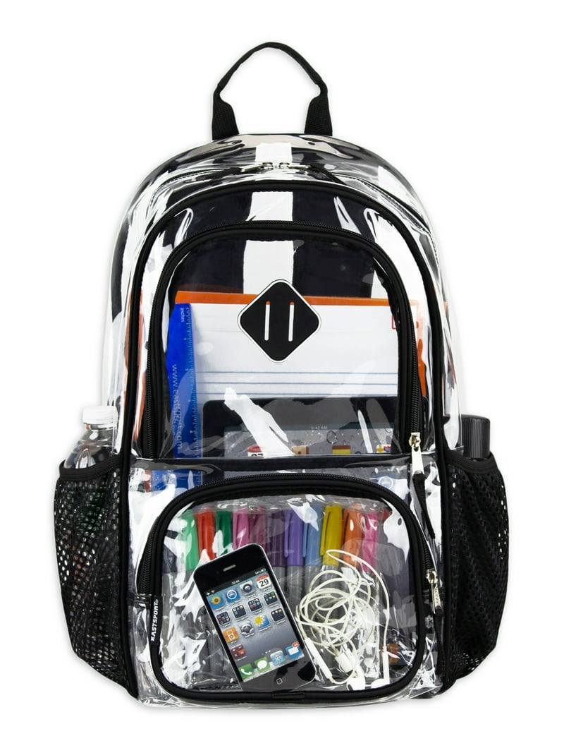 ISO Under One Sky Clear Backpack Under1Sky Pink & Clear Backpack | Zumiez main image 3