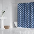 thumbnail image 2 of Blue Bigfoot Pattern Shower Curtain 72"x84" ,Bathroom Decorative Shower Curtains Set with 12 Hooks,Modern Waterproof Washable Shower Curtain, 2 of 6
