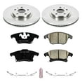 thumbnail image 3 of Power Stop Front Stock Replacement Brake Pad and Rotor Kit KOE6399, 3 of 8