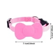 thumbnail image 2 of Cat Tracker,Tracking Pet Collar with IP53 Waterproof Finder Tag Case,No Monthly Fee Cat Tracker Compatible with Apple Find My (iOS Only),Breakaway Cute Bow Design,Black, 2 of 9