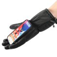 thumbnail image 2 of Guantes calefactores eléctricos de invierno para hombres y mujeres, termostato negro L y pantalla táctil, impermeables para actividades al aire libre/senderismo/pesca/esquí/camping, 2 of 5