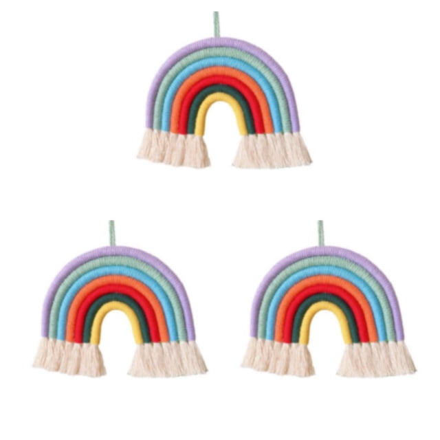 Matsuzay Separador de ambientes decorativo de hilo de algodón de alta para el hogar nórdico usando el n. ° 7 1 Type1 NO1