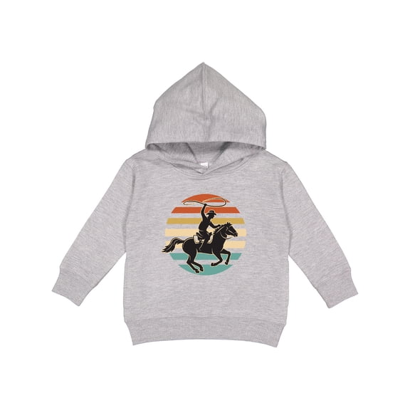 Inktastic Rodeo Team Roping Cowboy Toddler Hoodie