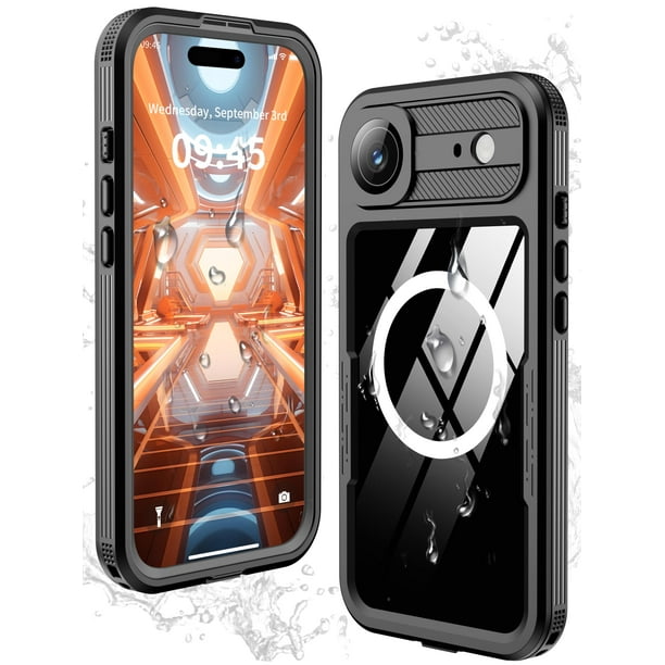 Funda para teléfono GOLDJU iPhone 17 Air de 6.5 pulgadas a prueba de agua IP68