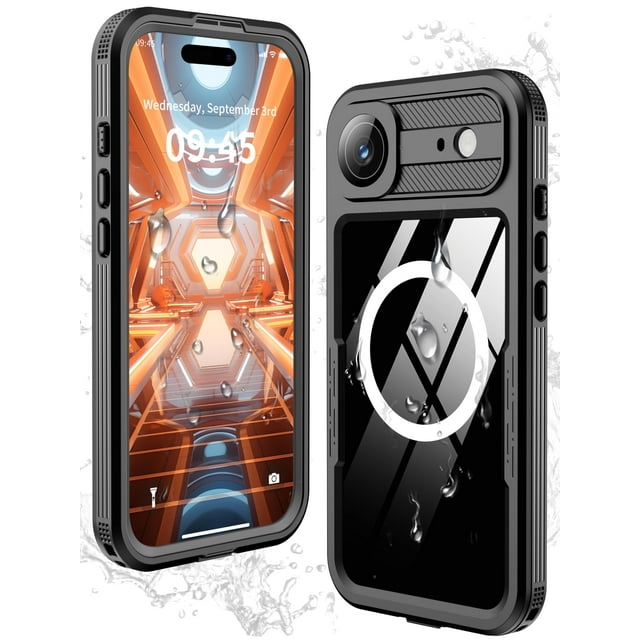 Funda para teléfono GOLDJU iPhone 17 Air de 6.5 pulgadas a prueba de agua IP68