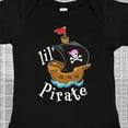 thumbnail image 4 of Inktastic Lil' Pirate Pirate Ship, Pink Bandana Boys or Girls Baby Bodysuit, 4 of 5