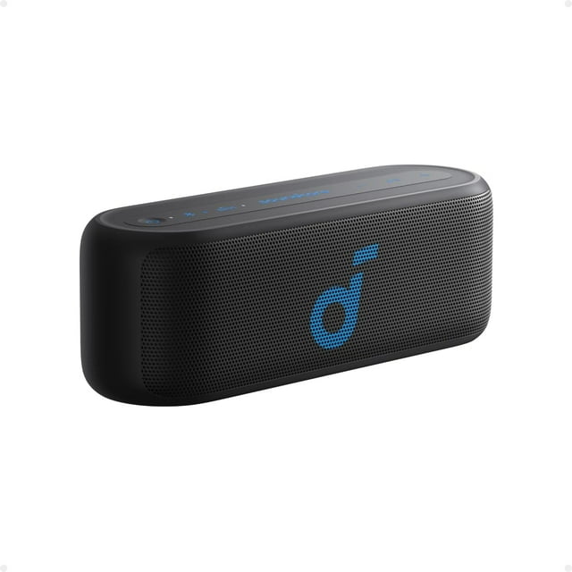 Altavoz Bluetooth Soundcore Select 2S de Anker, portátil con sonido estéreo de 20 W, BassUp, tiempo de reproducción de 16 horas, emparejamiento estéreo inalámbrico, IPX7 resistente al agua, altavoz pa