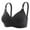 Black, variant on TSADFHJI Women Casual Adjustable Breathable Top Bra Underwear without Steel Ring Gathering and Adjusting Bra Red Bras Women Crotchless Womens Bras Crotchless Teddy Set Womens Bras Black Dark Blue 44
