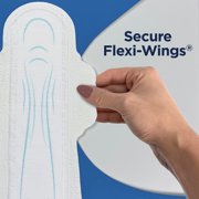 Equate Ultra Thin Pads with Flexi-Wings, Extra Heavy Overnight Absorbency, Size 5, 34 Count