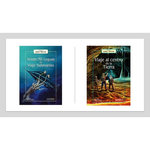 Dúo De Libros Cangrejo Editores Julio Verne 7502297051022
