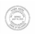 thumbnail image 3 of New IMPRUE Self-Inking Notary Seal Rubber Stamp - Delaware, 3 of 4